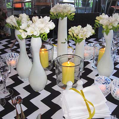 Tablecloth Overlays at Chair Covers Candelabra
